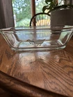 Vintage 1987 Anchor Hocking Country Geese 1.5 Qt Glass Baking Loaf Dish