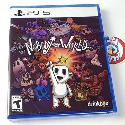 NOBODY SAVES THE WORLD PS5 Limited Run Games (Multi-language:EN-FR-DE-ES-IT..) N