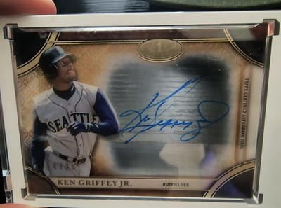 Ken Griffey Jr Auto /25- 2015 Topps Tier One Clear One