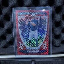 Panini 2025 Rookies & Stars Crusade Red Prizm Riley Leonard RC #18 Colts