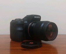 Sony Alpha A200 10.2MP Digital SLR Camera (Kit with 18-70mm Lens) + Accessories 