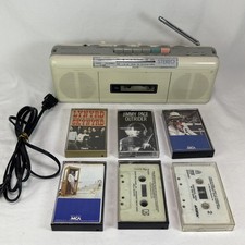 Realistic Stereo Radio Cassette Player SCR-34 Works Lynyrd Skynyrd Grateful Dead