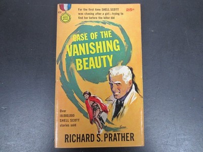 Case of the Vanishing Beauty Richard S. Prather 1958 5th Printing Pulp Mystery