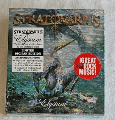 STRATOVARIUS - ELYSIUM - 2CD - LIMITED DIGIPAK EDITION - SEALED  - KOTIPELTO