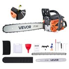 Vevor 62cc Gas Chainsaw 3.8 Hp Gas Powered 20 inch Chainsaw For Wood Cutting