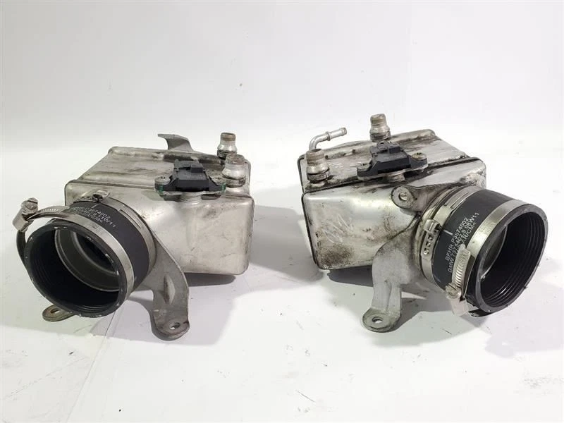 Pair Of Intake Coolers 4.4L Gas OEM 2011 BMW 550I - Image 4 of 4