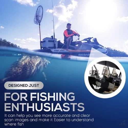 FOR DSI SKIMMER LOWRANCE TRANSDUCER MOUNT TRANSOM BRACKET REPL#  000-10262-001 W - Picture 9 of 10