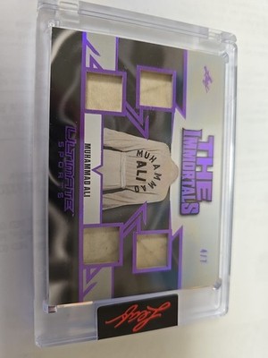 Leaf The Immortals -Muhammad Ali - Fight Used Boxing Robe /7