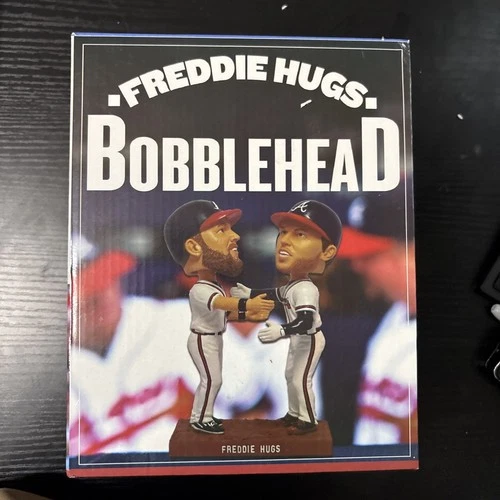 Freddie Freeman "Freddie Hugs" Atlanta Braves Bobblehead New In Original Box