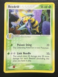 Beedrill 1/112 EX FireRed & LeafGreen Reverse Holo Rare