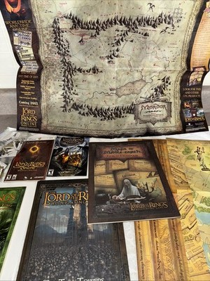 The Lord of the Rings Lot Maps Manuals +