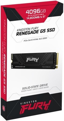 Kingston FURY Renegade G5 4TB M.2 2280 PCIe 5.0 x4 3D NAND NVMe SSD SFYR2S/4T0