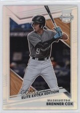 2022 Panini Elite Extra Edition Optic Holo Prizm Brenner Cox #111 0t2