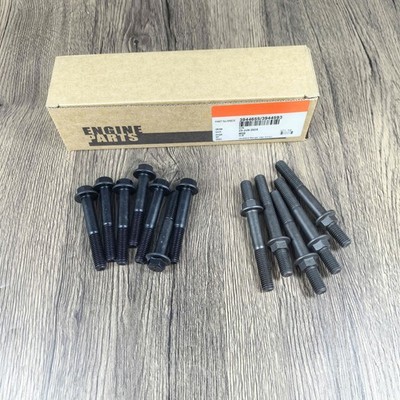 12PCS Exhaust Manifold Bolts Studs For Dodge Ram 5.9 6.7 Cummins 03-19 3944655