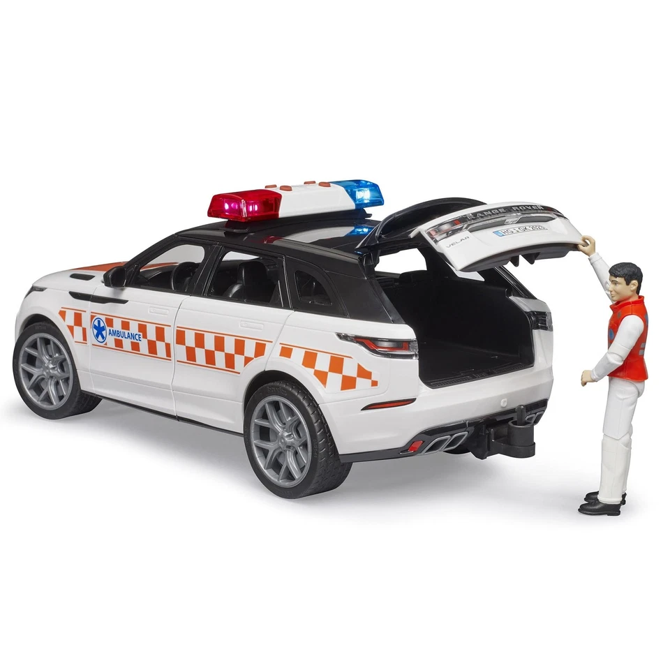 Bruder 1/16 Range Rover Velar Emergency Vehicle with Driver 02885 - Image 3 of 4