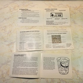 Juego completo Castlevania 1 2 3 manuales NES de colecci&oacute;n folletos de instrucciones para Nintendo
