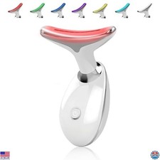 Red Light Therapy Facial Massager, 7 Color Skin Care Tool for Face  Neck
