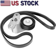 Ac Serpentine Drive Belt Tensioner Kit For Gmc Sierra 1500 2500 Hd Yukon Xl