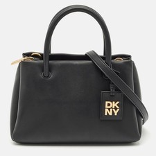 Borsa piccola Dixie DKNY in pelle nera