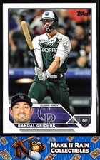 Randal Grichuk 2023 Topps Series One #110 Colorado Rockies Baseball