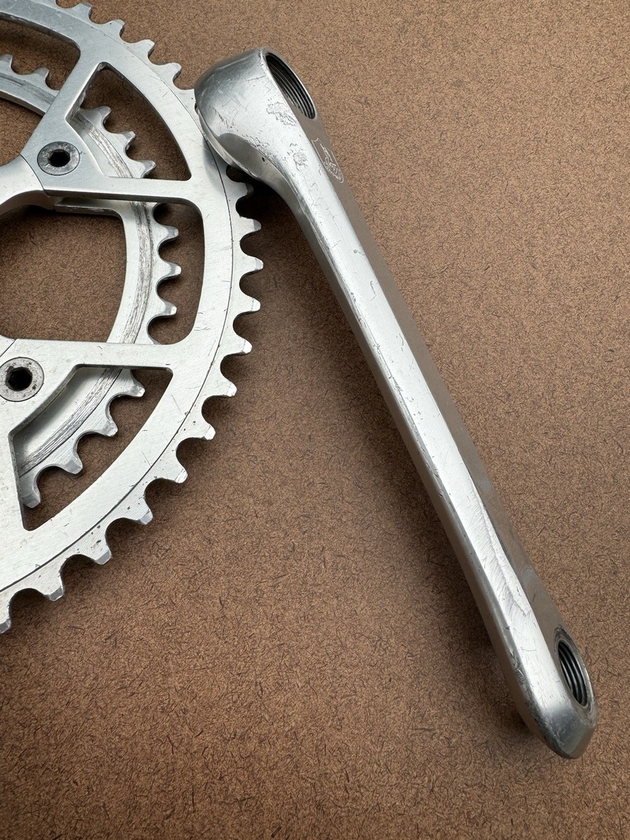 Vintage Campagnolo Victory Triomphe Crankset 170mm Double 52/40T