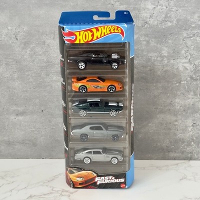 Hot Wheels Fast & Furious 5er Pack Charger, Supra, Mustang, Chevelle, Aston DB5