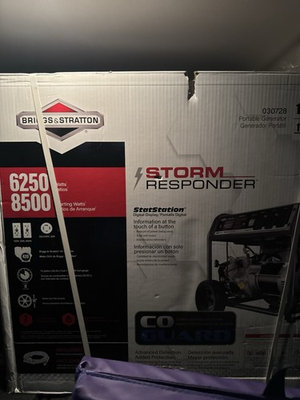 #ad Briggs amp; Stratton Briggs and Stratton Storm Responder 8500 6250 Watt Gasoline $550.00
