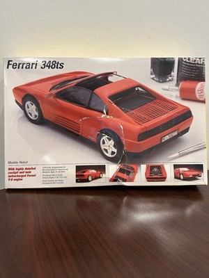 Testors Ferrari 348ts   1:24 Scale Factory Bagged Parts