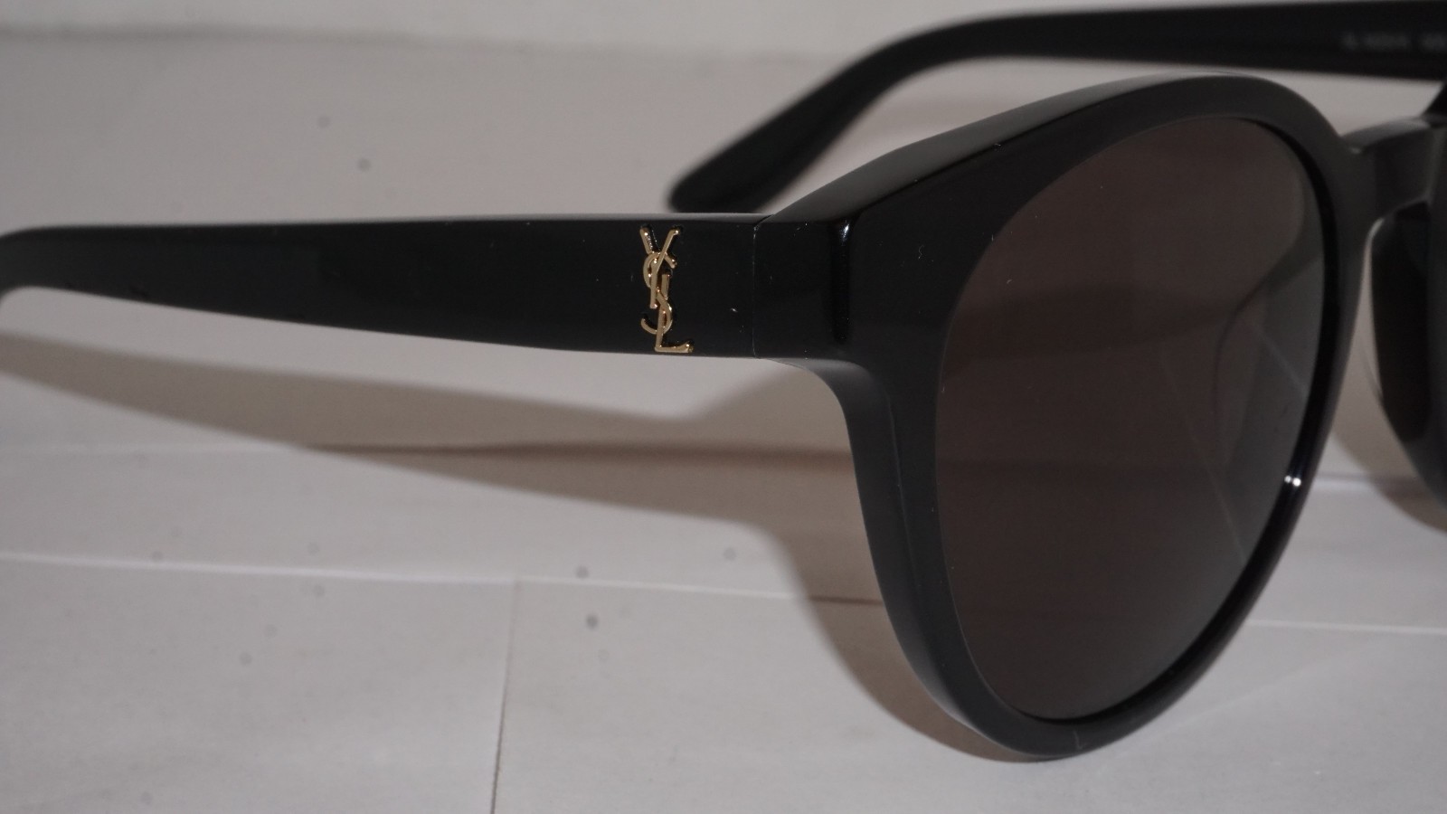 Occhiali da sole Saint Laurent nuovi nero grigio SL M26 K 005 56 20 145