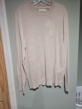 Jack Jones Men Knit Crew Neck Sweater Size M