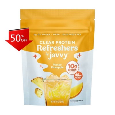 Javvy Mango Pineapple Clear Protein Refreshers - 9.1oz