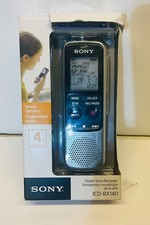 Sony ICD-BX140 4GB Digital Compact Voice Recorder Open Box
