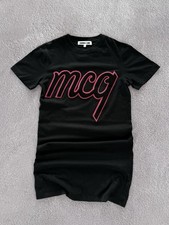 Alexander Mcquenn Dress Big Logo Womens Size XS