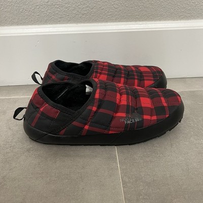The North Face Thermoball Traction V Women s 8 Red Mule Slippers Shoes