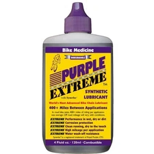 Bike Medicine Purple Extreme Performance Synthetic Chain Lubricant, High Mileage