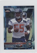 2015 Chrome Mini Rookies Hot Box Blue Diamond Refractor Benardrick McKinney 0c6