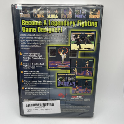 Fighter Maker 2 (Sony PlayStation 2, 2002) for sale online | eBay