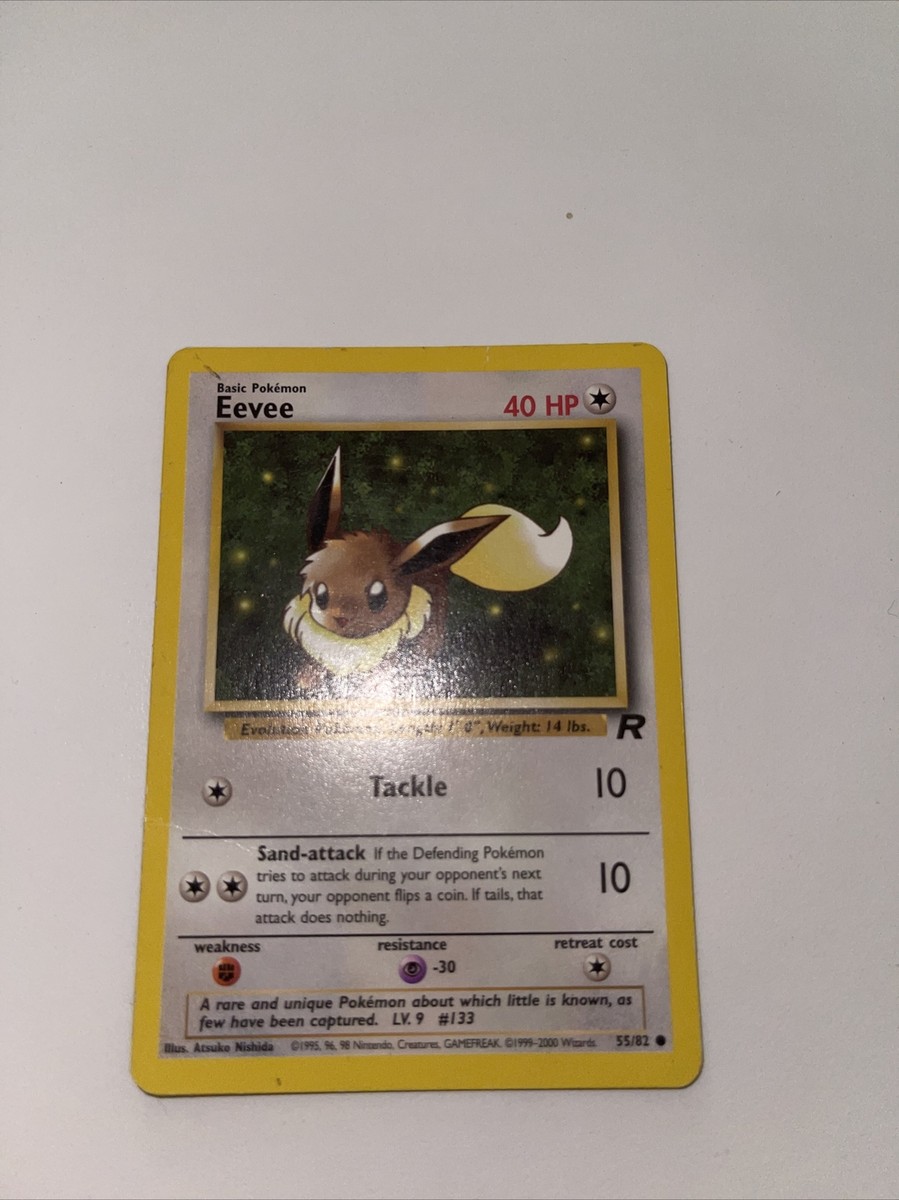 Eevee 1995 Pokemon Card | eBay