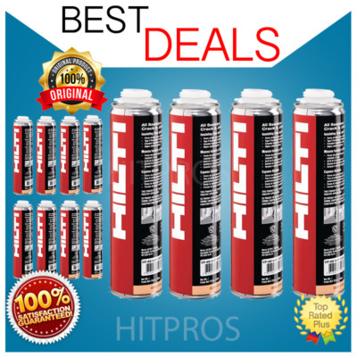 Hilti CF-AS CJP  foam insulation , case with 12 Cans, New, Fresh , Fast Shipping
