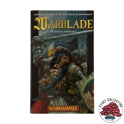 Warblade Warhammer Fantasy Novel Roman englisch