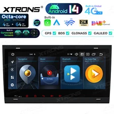 CarPlay 8.8" HD Android 14 Car Stereo Radio GPS 8-Core 4+64GB For Audi A4 S4 RS4