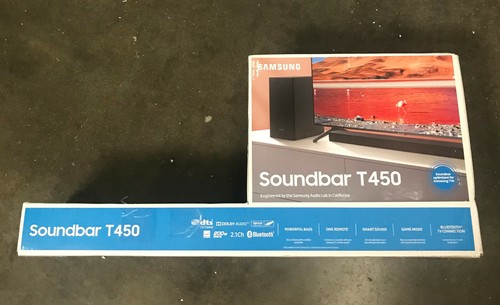 Samsung HW-T450 2.1ch Soundbar with Dolby Audio (2020) - Black local pickup  only 887276390574 | eBay