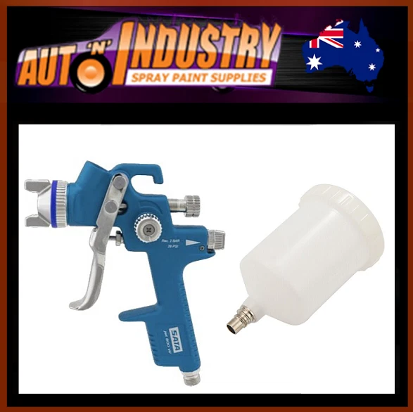 SATA Spray Gun Air Distribution Ring Remove And Refit