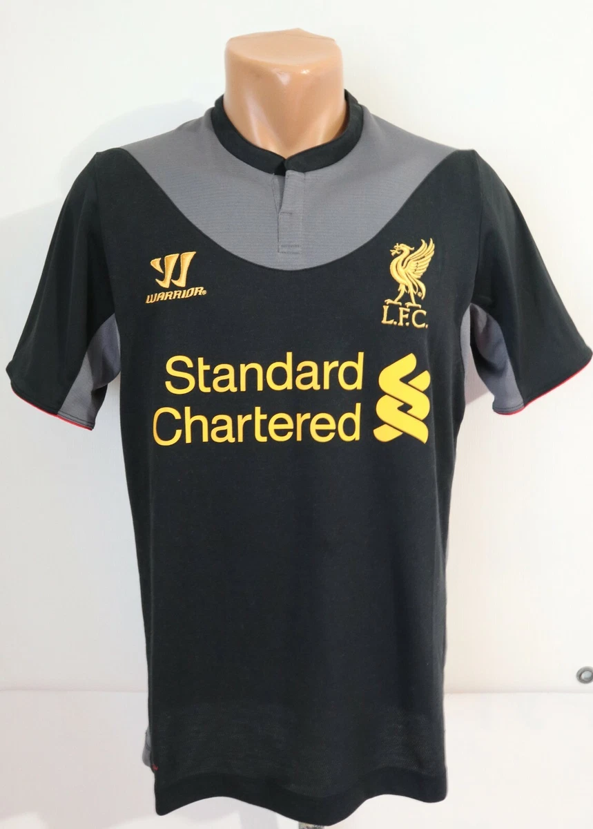 LIVERPOOL 2012 2013 AWAY FOOTBALL SHIRT SOCCER JERSEY BLACK LFC