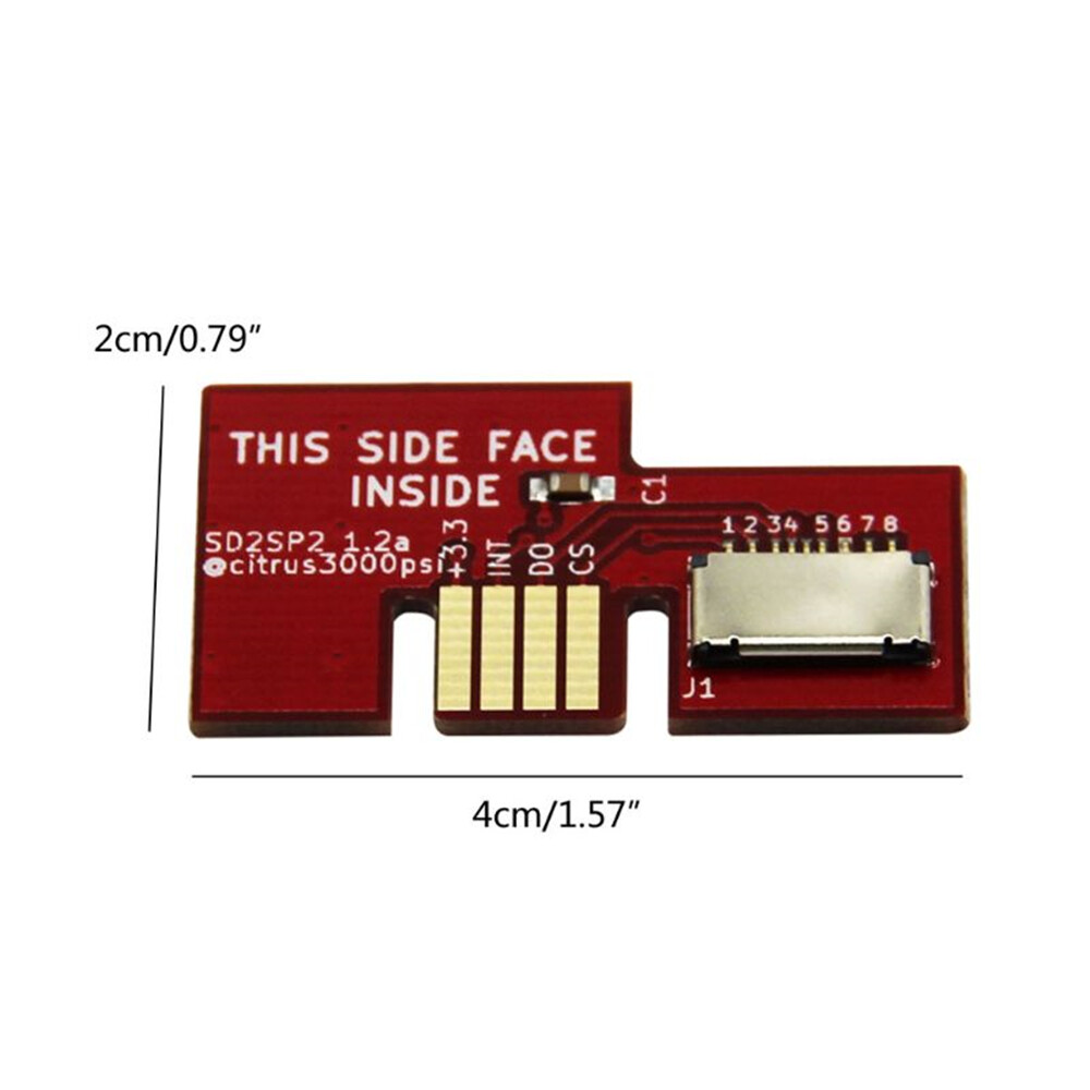Adattatore SD2SP2 Per Nintendo GameCube - Leggi Micro SD Da Porta Seriale 2 - Ricambio