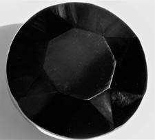 Poignées Garde-Robe Placard Tirer Armoire Tiroir Porte Noir Coupe Verre XL