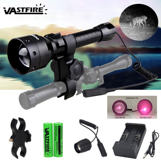 illuminator 400 Yards Infrared IR 850nm T50 LED Laser Hunting Light