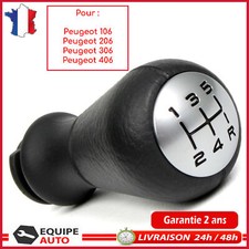 Pommeau Gris Mat Levier De Vitesse Boite 5 prévu pour 106 206 306 406 605 2403X9