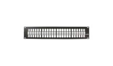 Leviton QuickPort 49255-48N Patch 48P / 2RU Flat QP Rack Panel