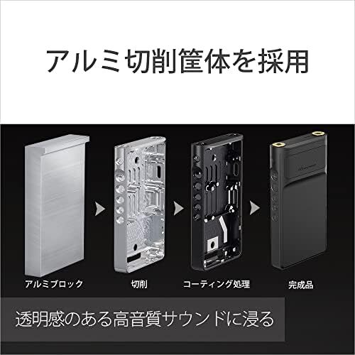 SONY NW-WM1AM2 WALKMAN 128GB WM1 Series Hi-Res Android 11 Black - Picture 10 of 12